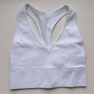 Seamless V Neck Crop Top